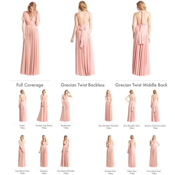 Anthropologie x BHLDN twobirds Ginger Convertible Maxi Dress Bordeaux - Picture 6 of 9